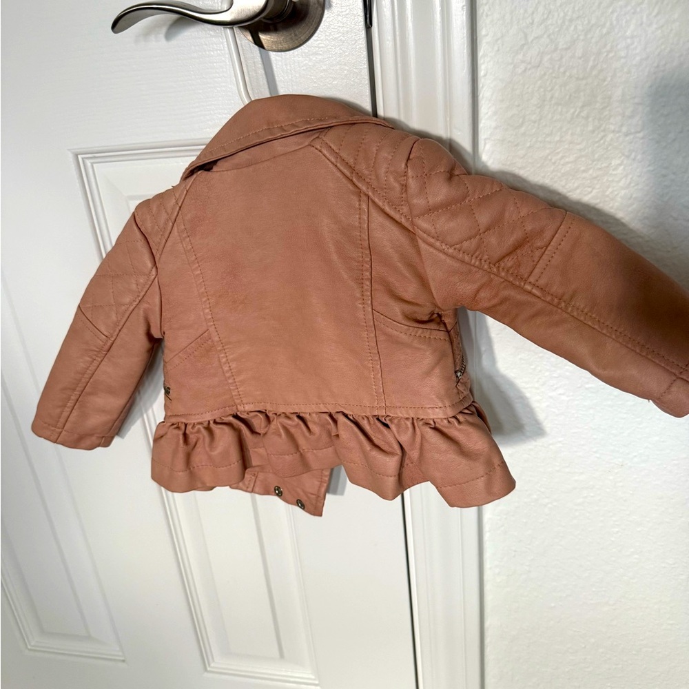 Pink “leather” jacket - Picture 2 of 3
